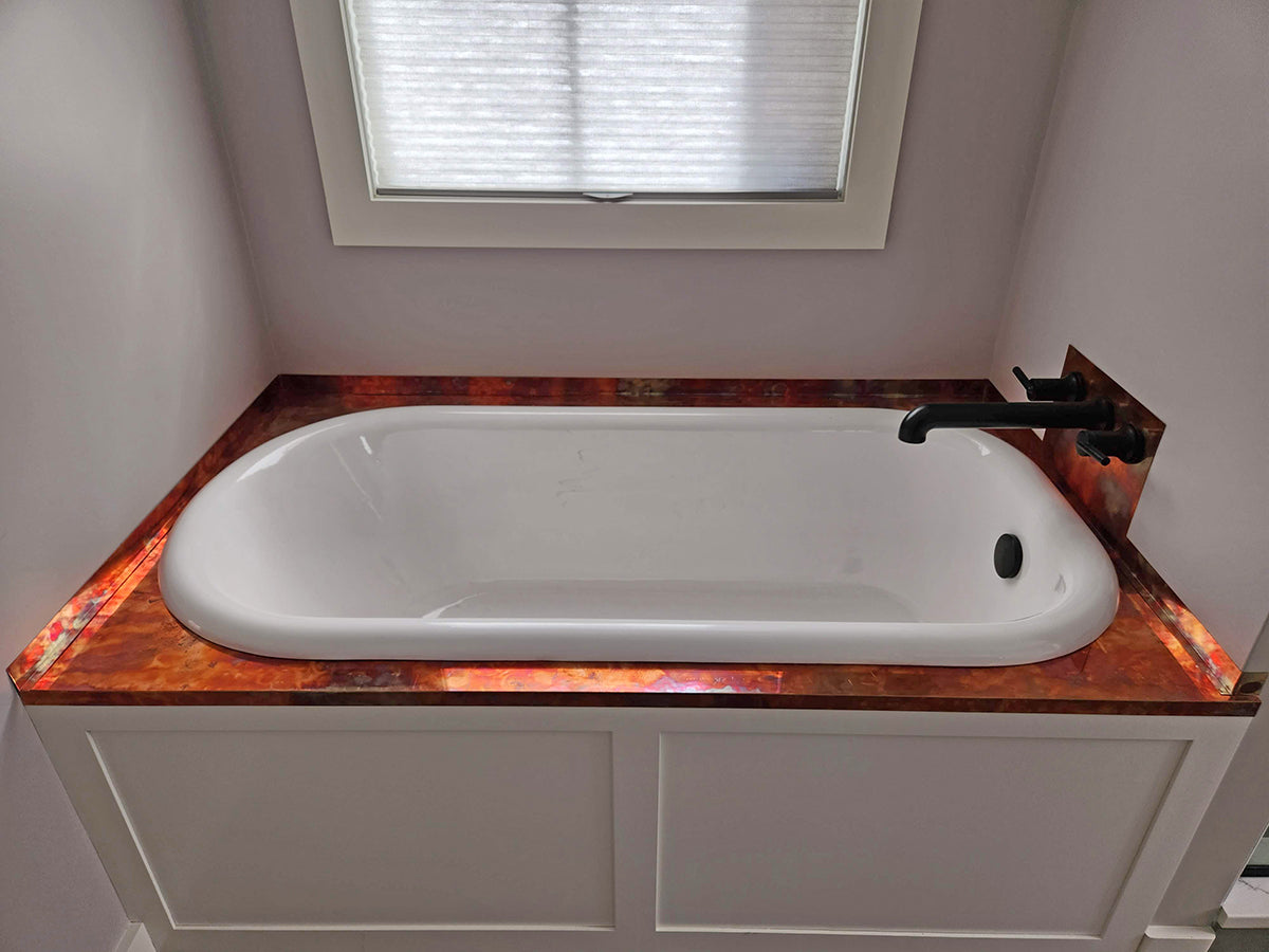 J&R Senior Sheetmetal copper tub